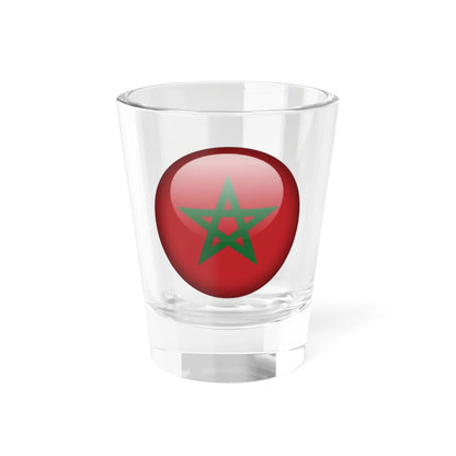 Flag orb Morocco (Morocco) Shot Glass 1.5oz 1.5oz - Go Mug Yourself