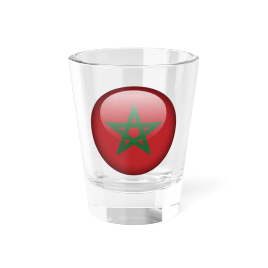 Flag orb Morocco (Morocco) Shot Glass 1.5oz 1.5oz - Go Mug Yourself