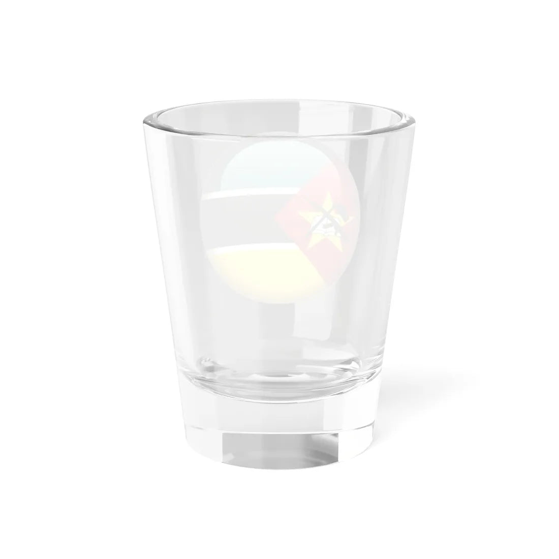 Flag orb Mozambique (Mozambique) Shot Glass 1.5oz - Go Mug Yourself