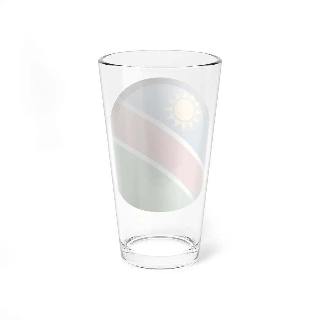 Flag orb Namibia (Namibia) Pint Glass 16oz - Go Mug Yourself
