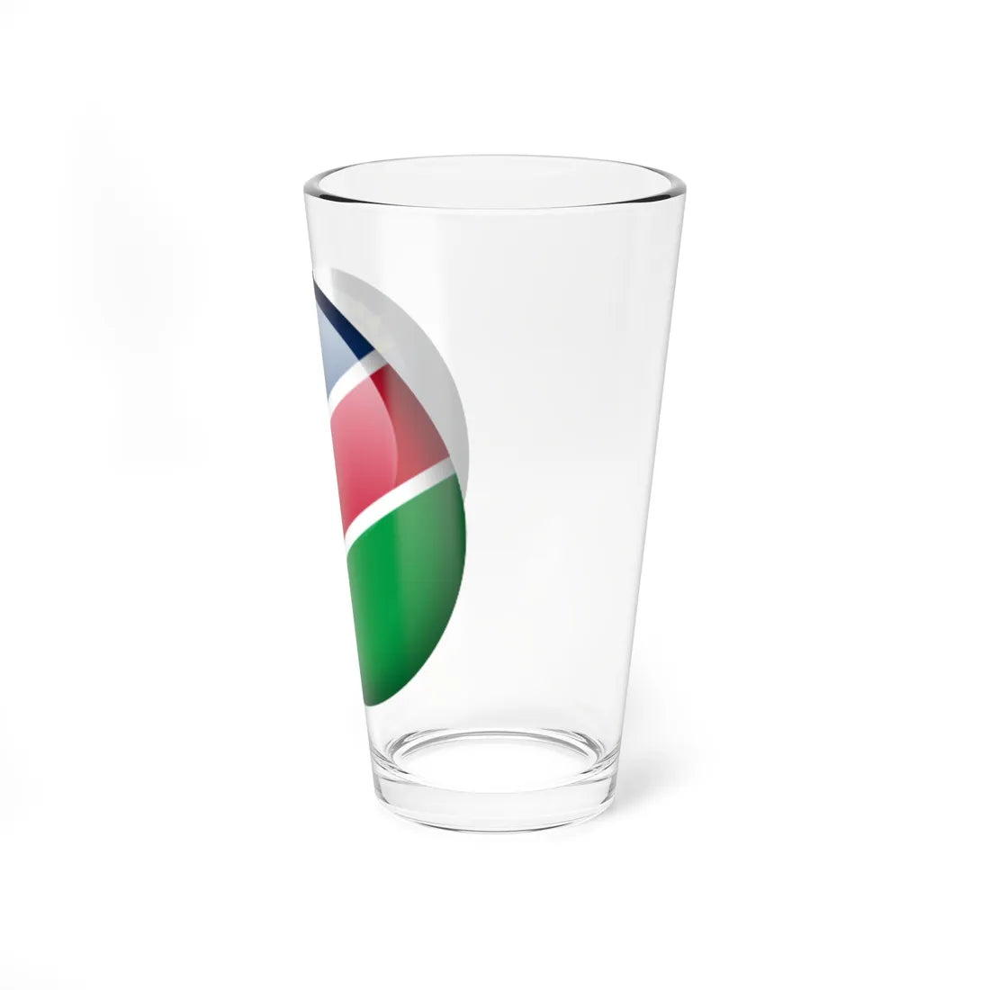 Flag orb Namibia (Namibia) Pint Glass 16oz - Go Mug Yourself