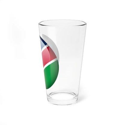 Flag orb Namibia (Namibia) Pint Glass 16oz - Go Mug Yourself