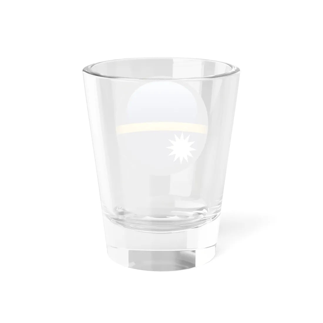 Flag orb Nauru (Nauru) Shot Glass 1.5oz - Go Mug Yourself