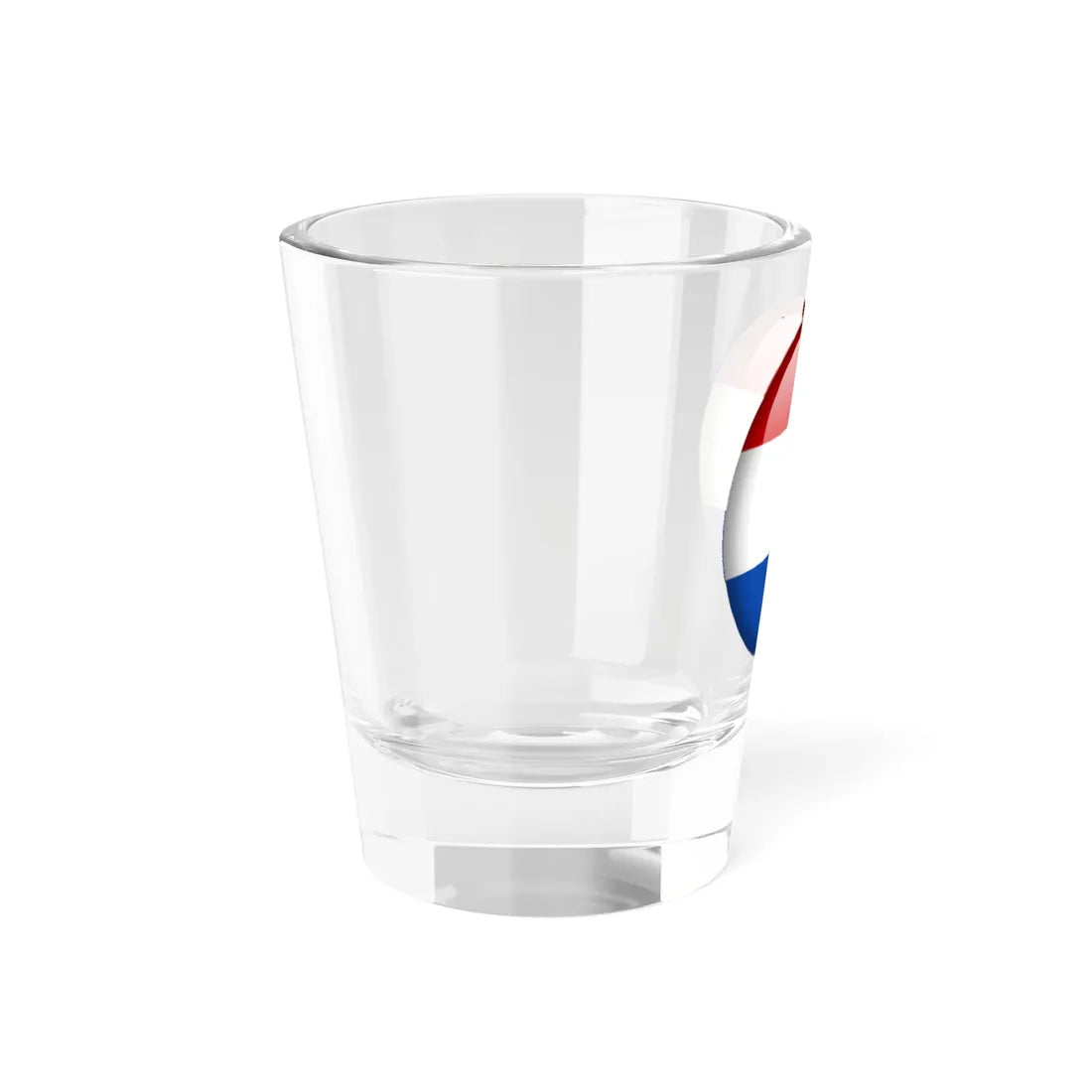 Flag orb Netherlands (Netherlands) Shot Glass 1.5oz - Go Mug Yourself