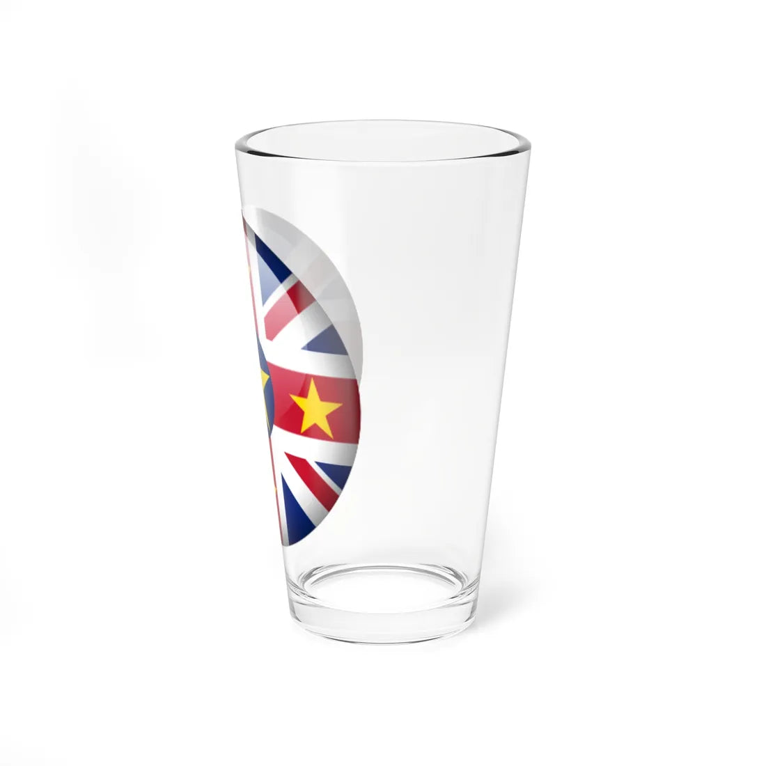 Flag orb Niue Pint Glass 16oz - Go Mug Yourself