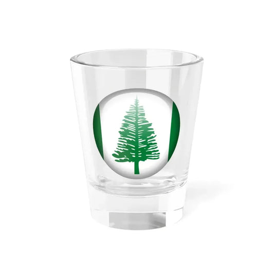 Flag orb Norfolk Island (Australia) Shot Glass 1.5oz 1.5oz - Go Mug Yourself