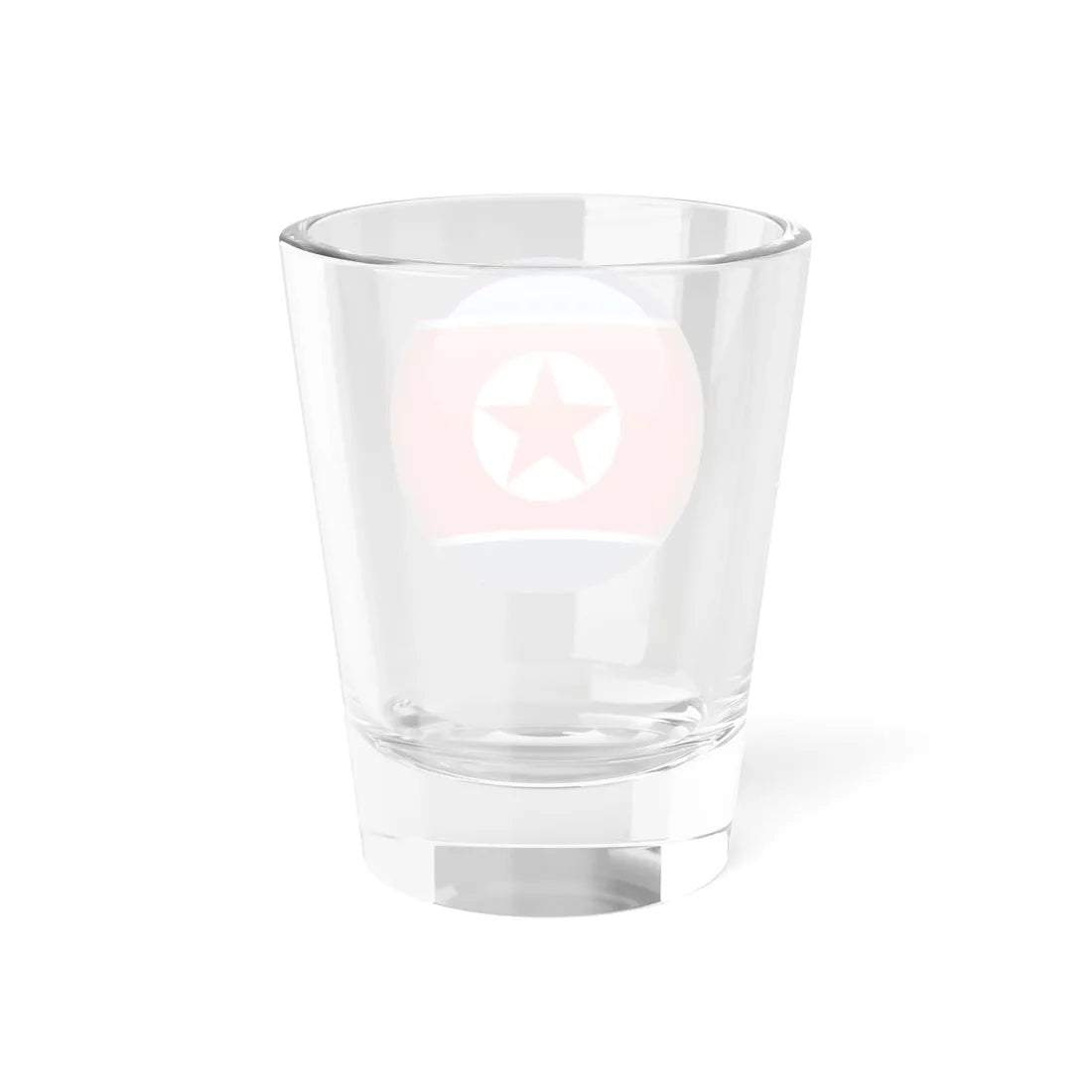 Flag orb North Korea (Korea) Shot Glass 1.5oz - Go Mug Yourself
