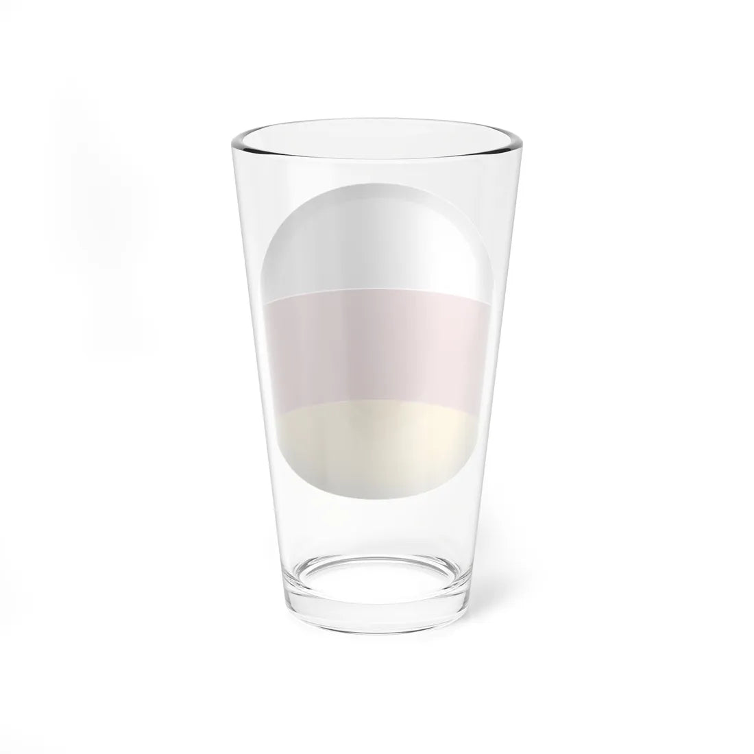 Flag orb North Ossetia (Russia) Pint Glass 16oz - Go Mug Yourself