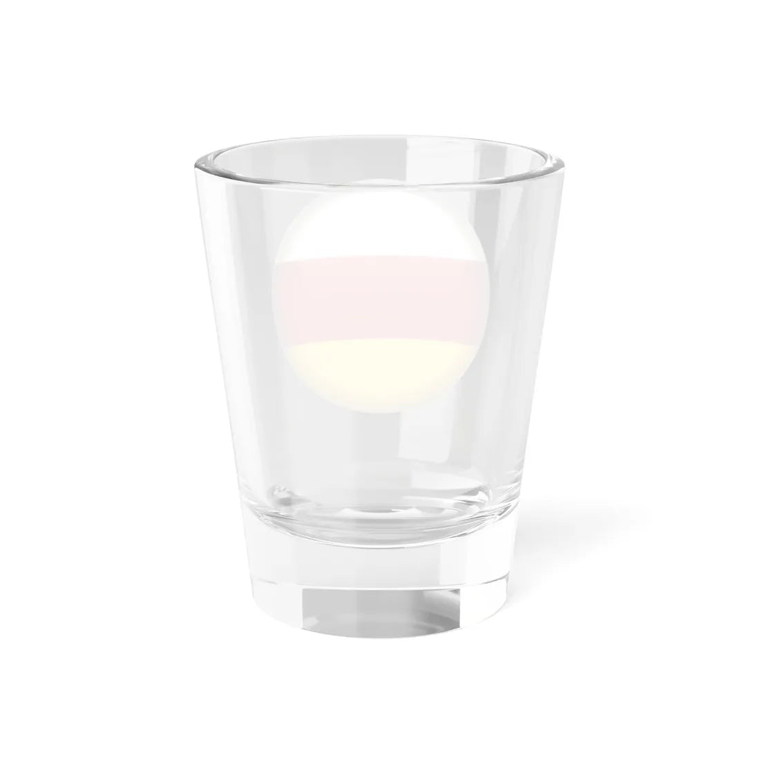Flag orb North Ossetia (Russia) Shot Glass 1.5oz - Go Mug Yourself