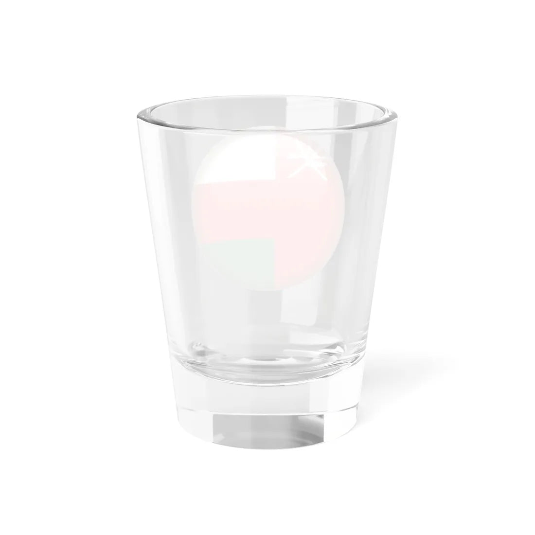 Flag orb Oman (Oman) Shot Glass 1.5oz - Go Mug Yourself
