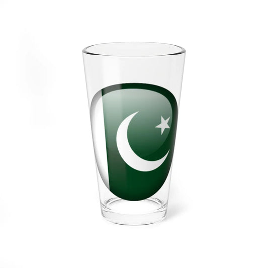 Flag orb Pakistan (Pakistan) Pint Glass 16oz 16oz - Go Mug Yourself