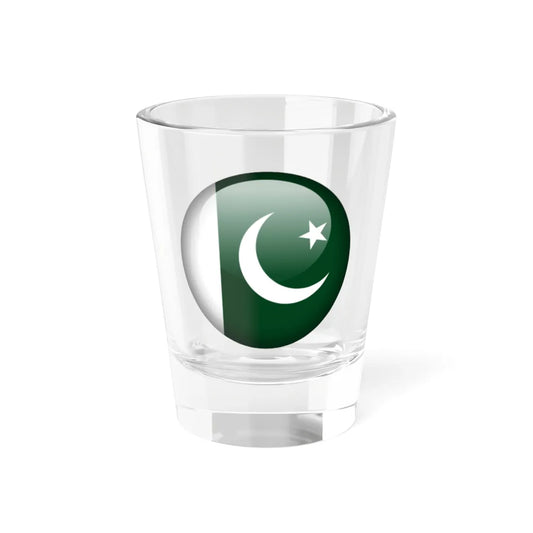 Flag orb Pakistan (Pakistan) Shot Glass 1.5oz 1.5oz - Go Mug Yourself