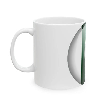 Flag orb Pakistan (Pakistan) White Coffee Mug - Go Mug Yourself