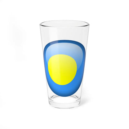 Flag orb Palau (Palau) Pint Glass 16oz 16oz - Go Mug Yourself