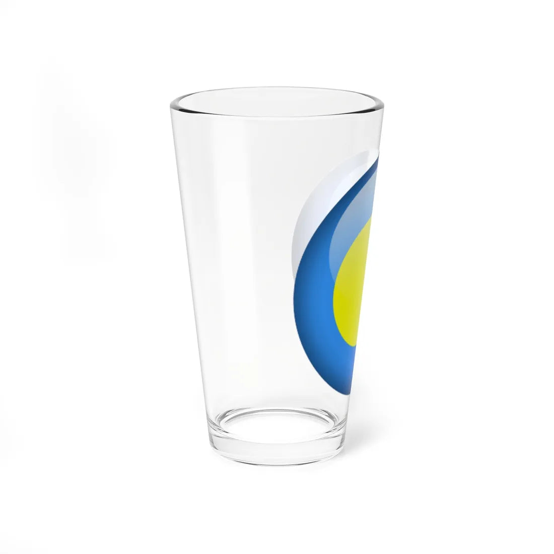 Flag orb Palau (Palau) Pint Glass 16oz - Go Mug Yourself