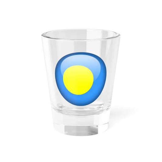 Flag orb Palau (Palau) Shot Glass 1.5oz 1.5oz - Go Mug Yourself