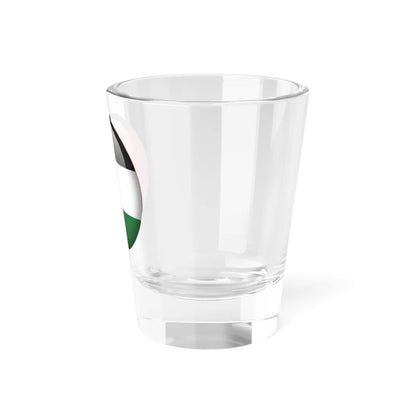 Flag orb Palestine (Palestine) Shot Glass 1.5oz - Go Mug Yourself