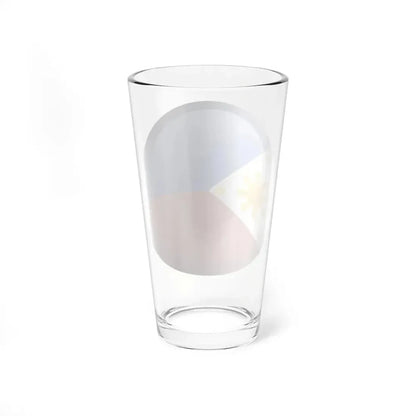 Flag orb Philippines (Philippines) Pint Glass 16oz - Go Mug Yourself