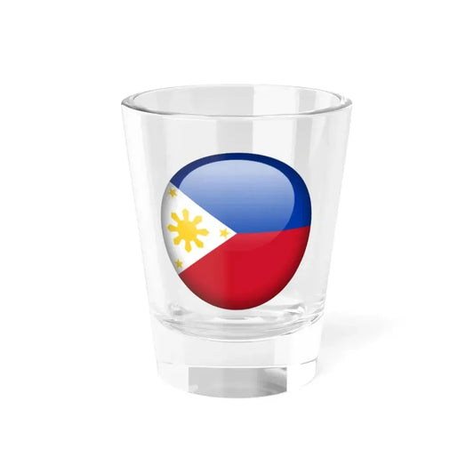 Flag orb Philippines (Philippines) Shot Glass 1.5oz 1.5oz - Go Mug Yourself