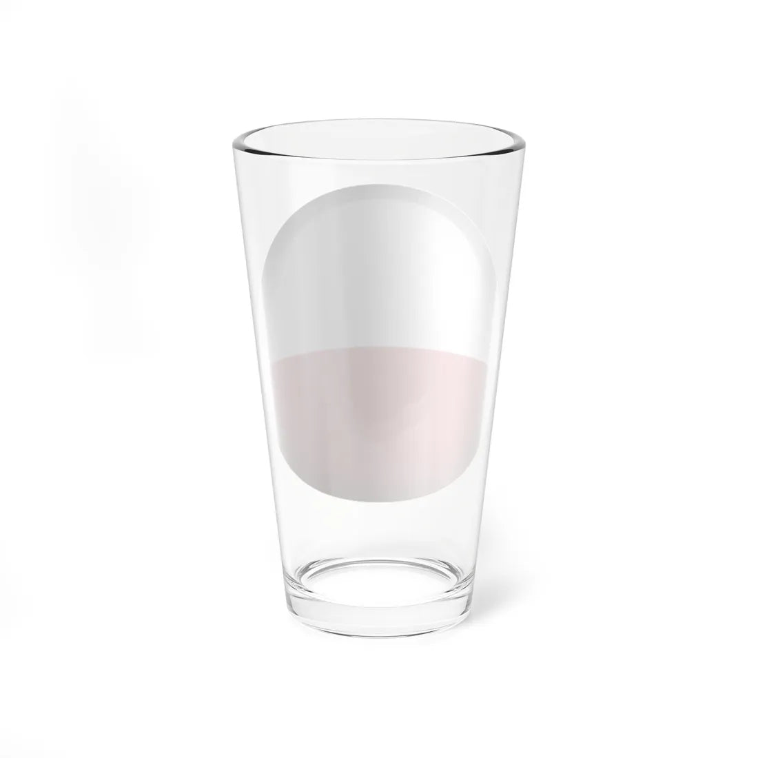 Flag orb Poland (Poland) Pint Glass 16oz - Go Mug Yourself