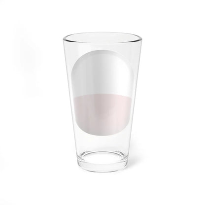 Flag orb Poland (Poland) Pint Glass 16oz - Go Mug Yourself