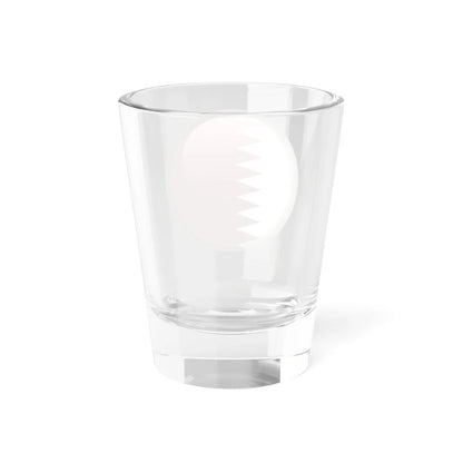 Flag orb Qatar (Qatar) Shot Glass 1.5oz - Go Mug Yourself