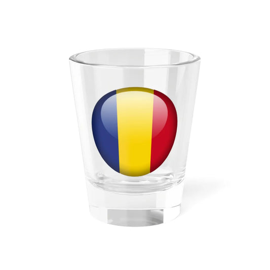 Flag orb Romania (Oman) Shot Glass 1.5oz 1.5oz - Go Mug Yourself