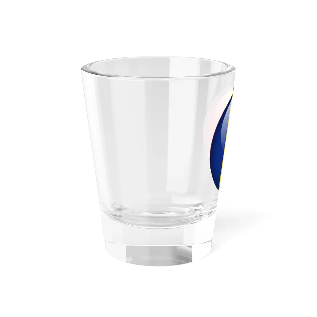 Flag orb Romania (Oman) Shot Glass 1.5oz - Go Mug Yourself