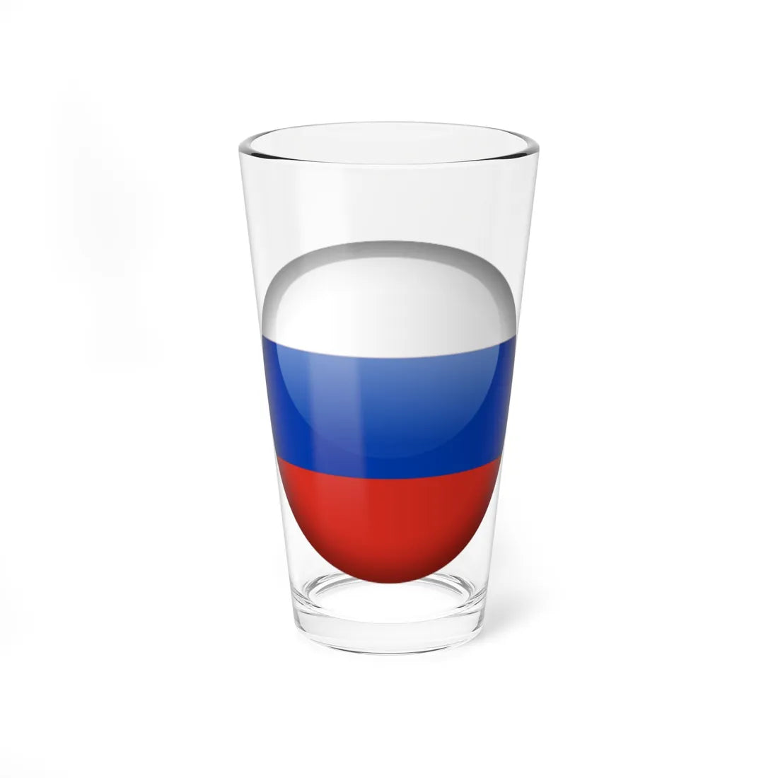 Flag orb Russia (Russia) Pint Glass 16oz 16oz - Go Mug Yourself