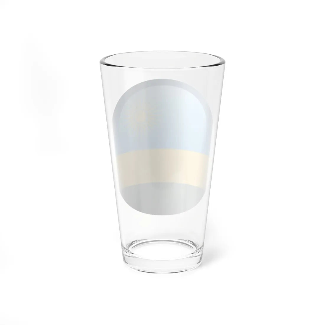 Flag orb Rwanda (Rwanda) Pint Glass 16oz - Go Mug Yourself