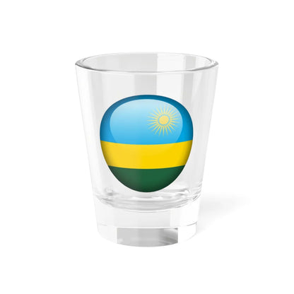 Flag orb Rwanda (Rwanda) Shot Glass 1.5oz 1.5oz - Go Mug Yourself