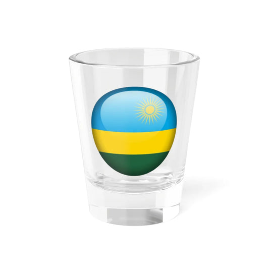 Flag orb Rwanda (Rwanda) Shot Glass 1.5oz 1.5oz - Go Mug Yourself