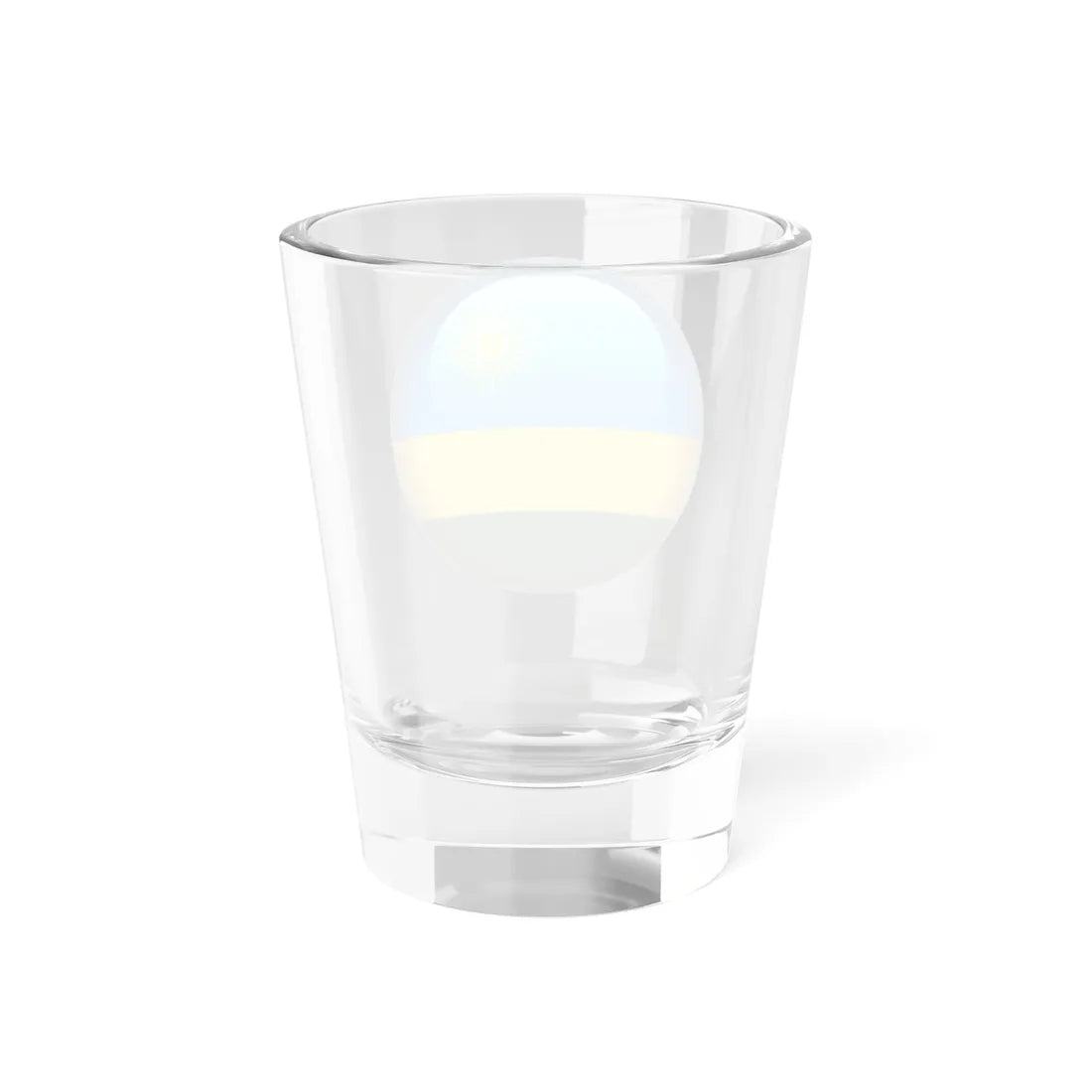 Flag orb Rwanda (Rwanda) Shot Glass 1.5oz - Go Mug Yourself