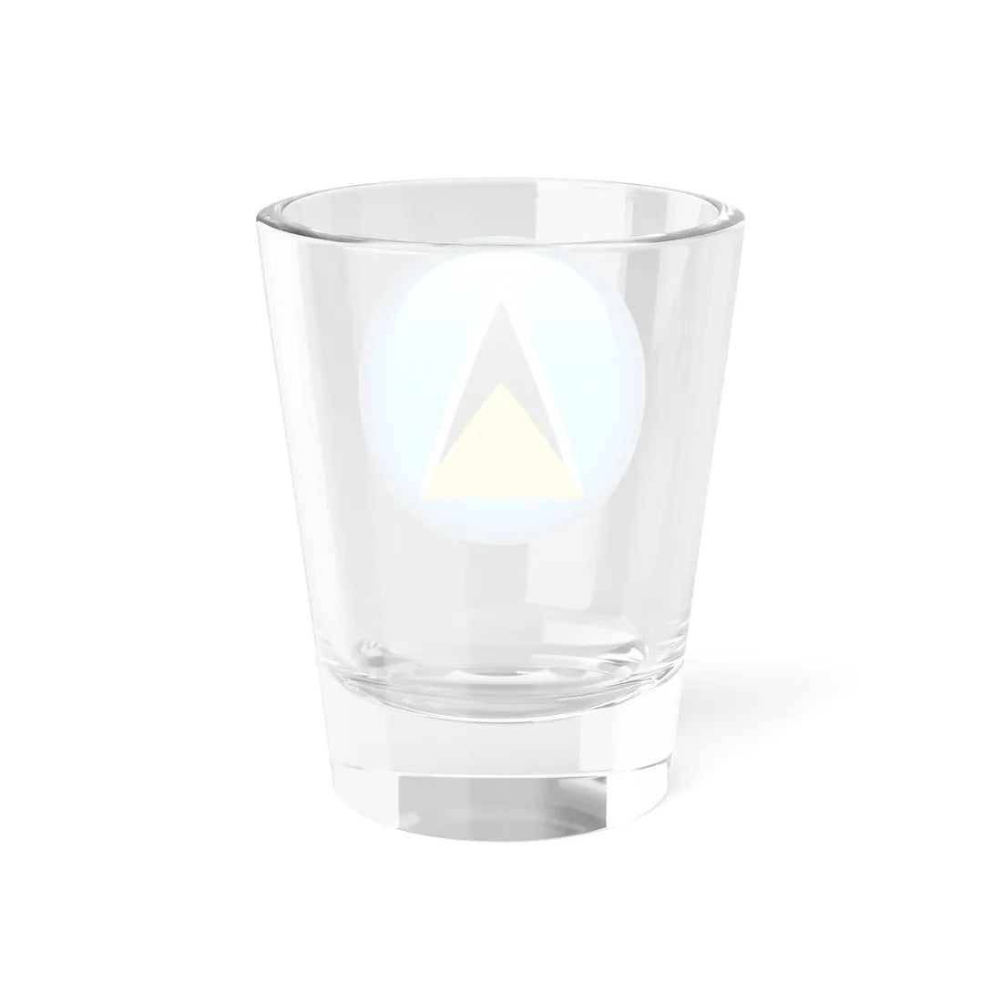 Flag orb Saint Lucia (Saint Lucia) Shot Glass 1.5oz - Go Mug Yourself