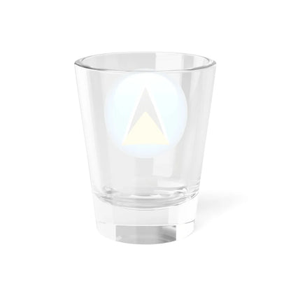 Flag orb Saint Lucia (Saint Lucia) Shot Glass 1.5oz - Go Mug Yourself