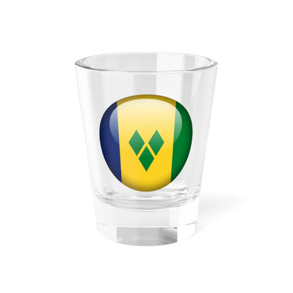 Flag orb Saint Vincent and the Grenadines (Saint Vincent and the Grenadines) Shot Glass 1.5oz 1.5oz - Go Mug Yourself