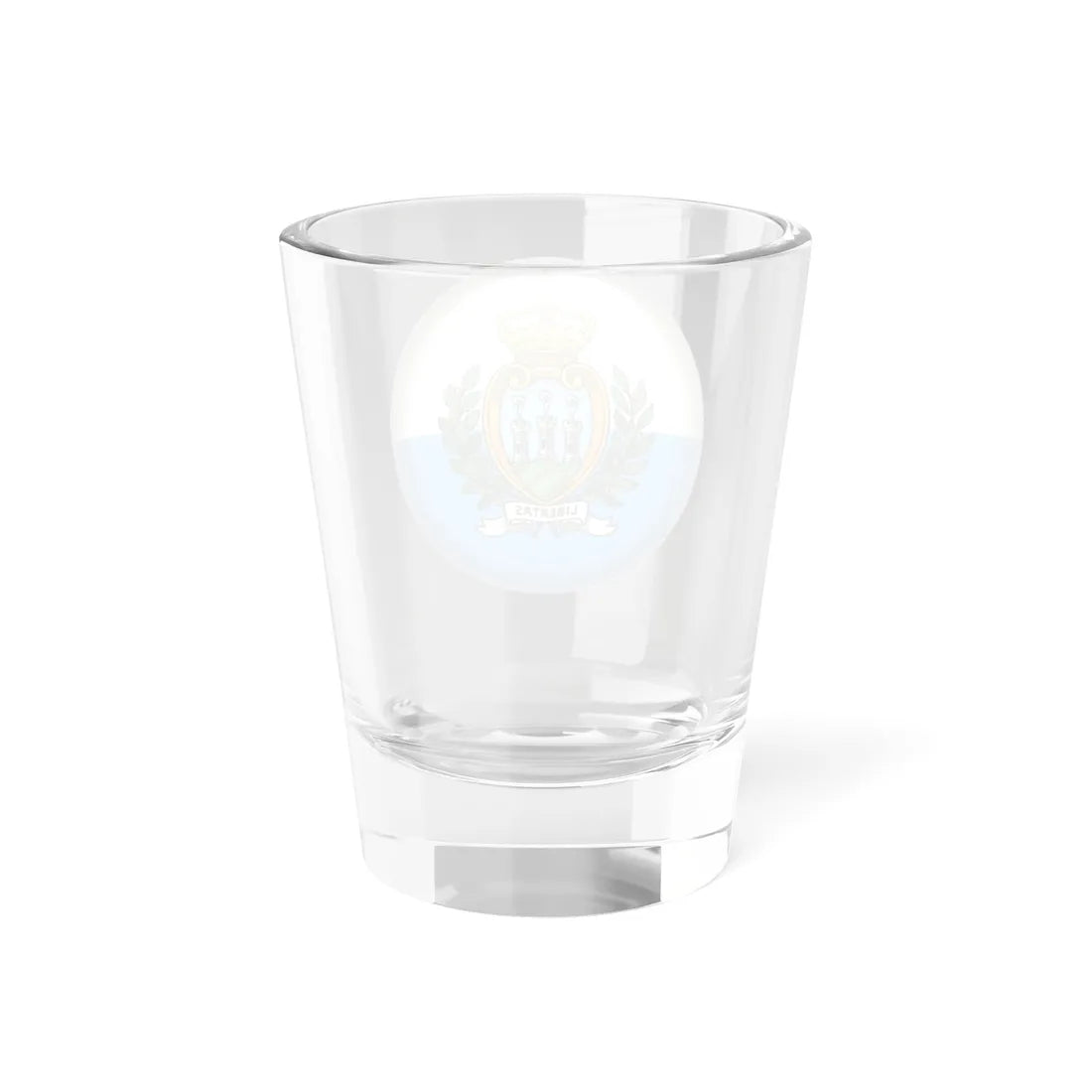 Flag orb San Marino (San Marino) Shot Glass 1.5oz - Go Mug Yourself