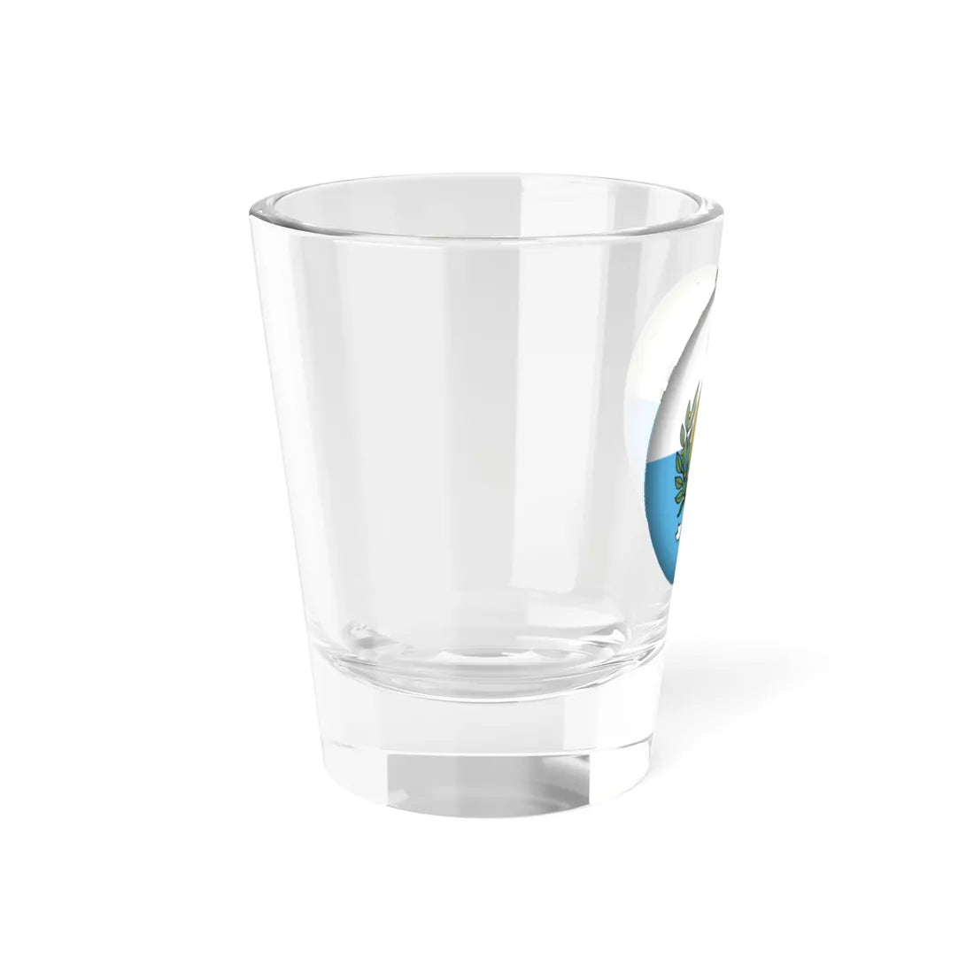 Flag orb San Marino (San Marino) Shot Glass 1.5oz - Go Mug Yourself
