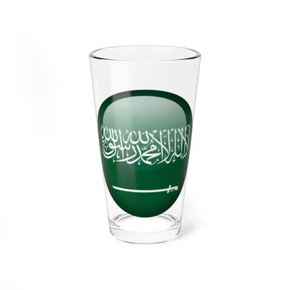 Flag orb Saudi Arabia (Saudi Arabia) Pint Glass 16oz 16oz - Go Mug Yourself