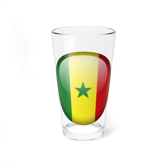 Flag orb Senegal (Senegal) Pint Glass 16oz 16oz - Go Mug Yourself