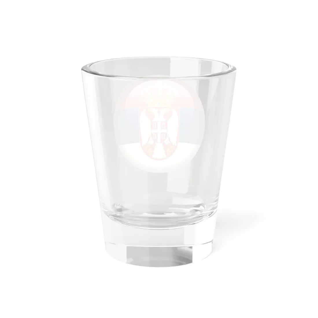 Flag orb Serbia (Serbia) Shot Glass 1.5oz - Go Mug Yourself