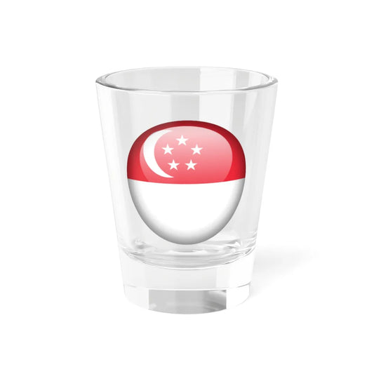 Flag orb Singapore (Singapore) Shot Glass 1.5oz 1.5oz - Go Mug Yourself