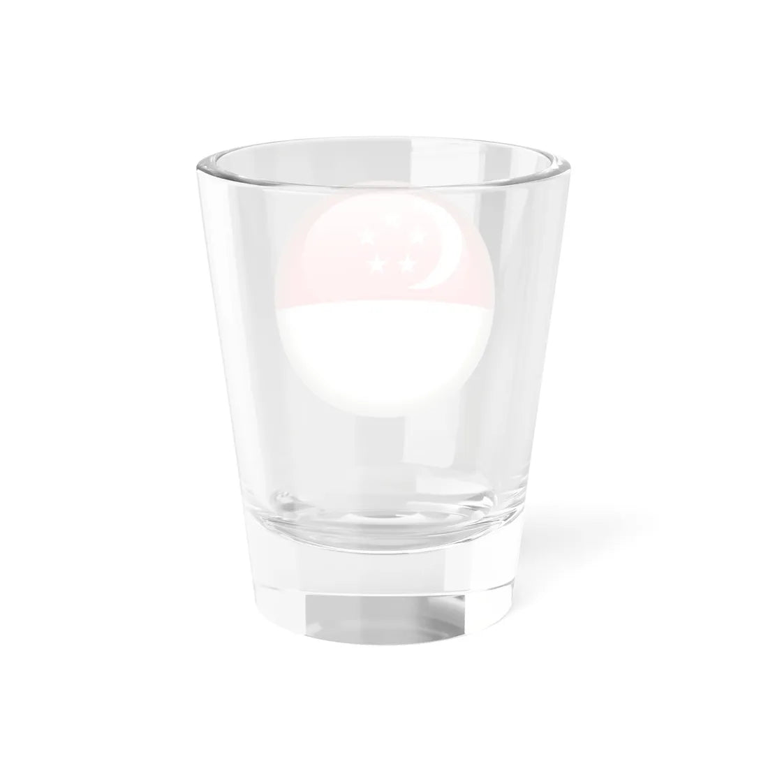 Flag orb Singapore (Singapore) Shot Glass 1.5oz - Go Mug Yourself