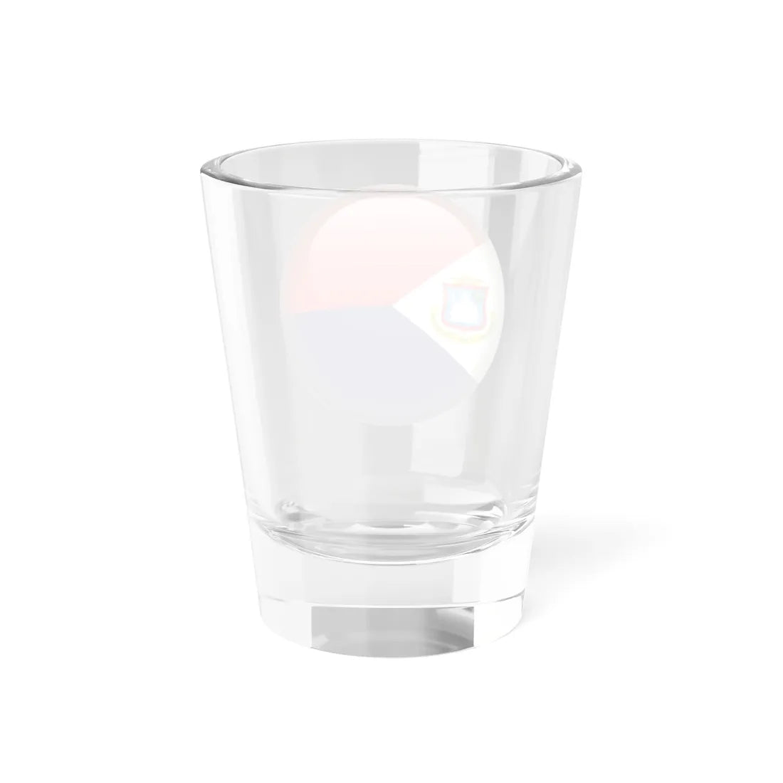 Flag orb Sint Maarten (Netherlands) Shot Glass 1.5oz - Go Mug Yourself