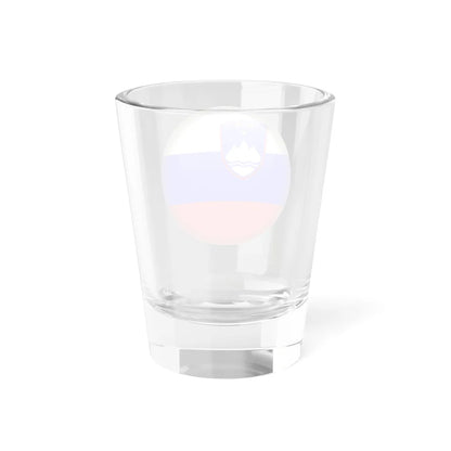 Flag orb Slovenia (Slovenia) Shot Glass 1.5oz - Go Mug Yourself