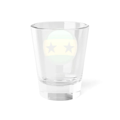 Flag orb São Tomé and Príncipe Shot Glass 1.5oz - Go Mug Yourself