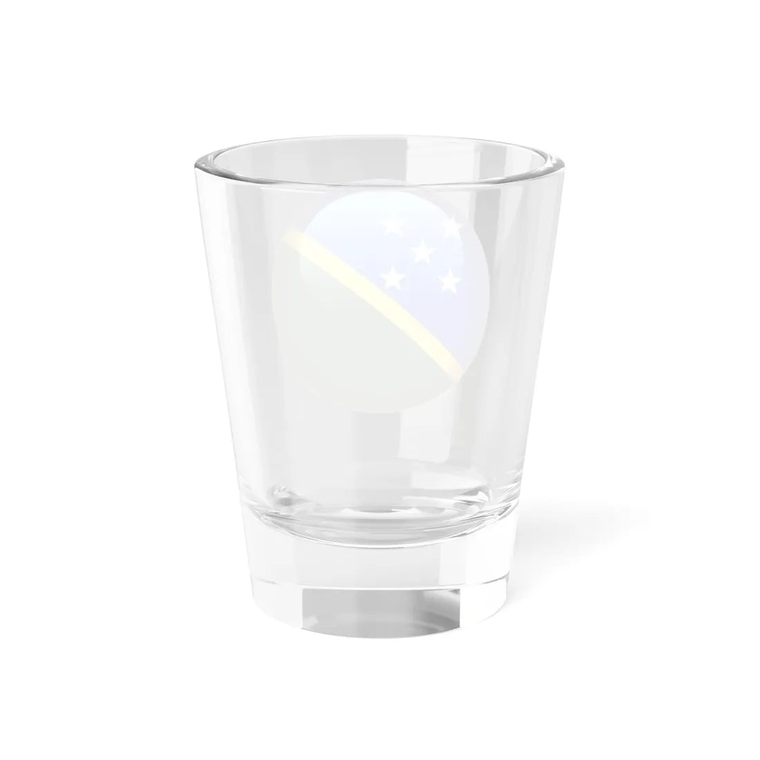 Flag orb Solomon Islands (Solomon Islands) Shot Glass 1.5oz - Go Mug Yourself