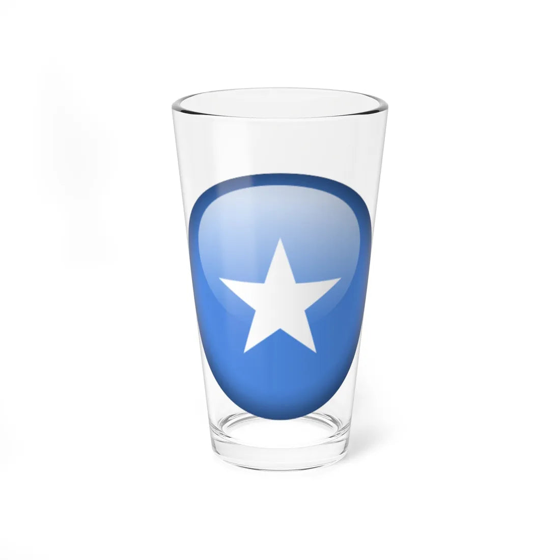 Flag orb Somalia (Mali) Pint Glass 16oz 16oz - Go Mug Yourself
