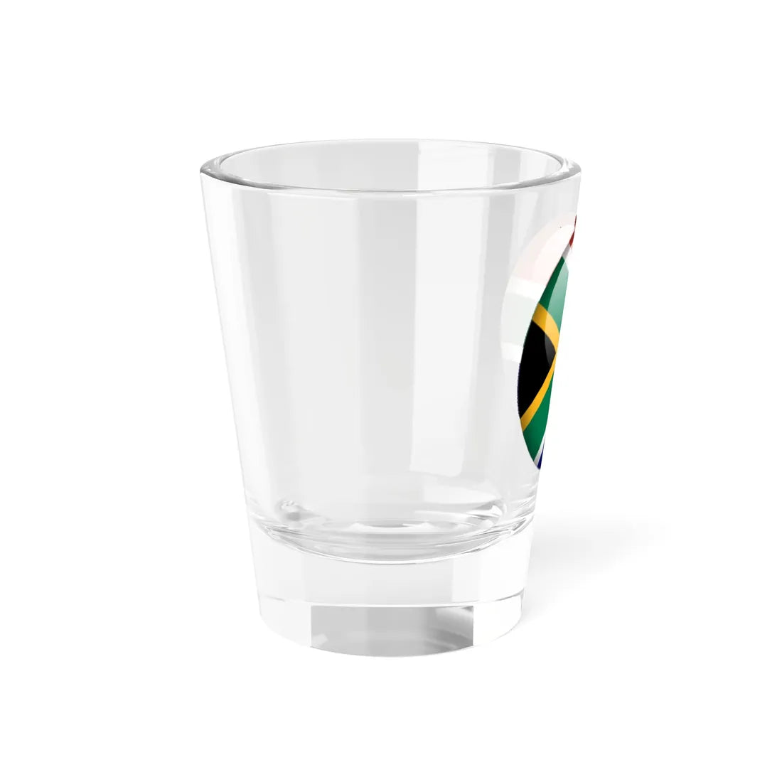 Flag orb South Africa (South Africa) Shot Glass 1.5oz - Go Mug Yourself