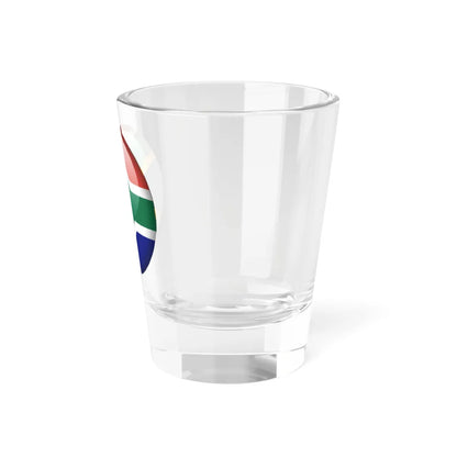 Flag orb South Africa (South Africa) Shot Glass 1.5oz - Go Mug Yourself